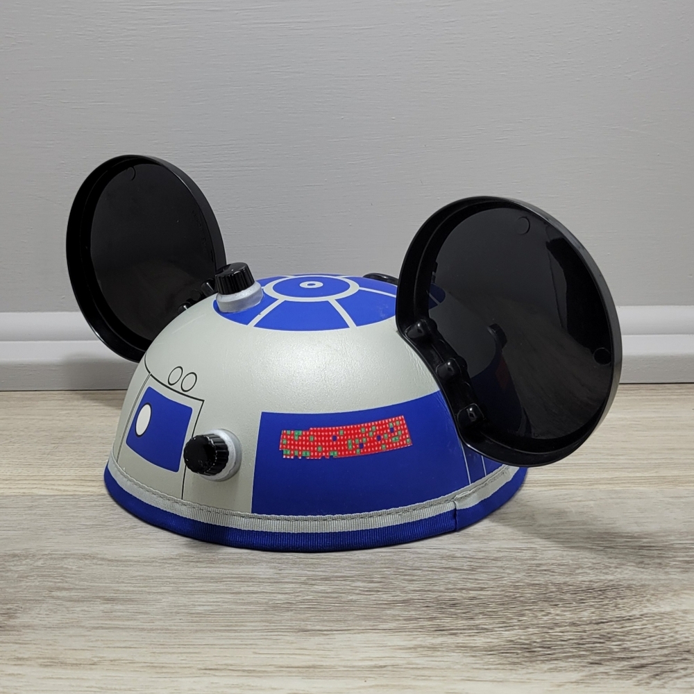 Disney Parks Star Wars R2D2 Mickey Mouse ear hat - Picture 4 of 10